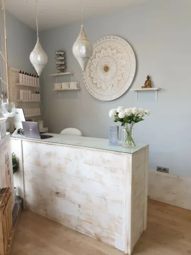 entrada del centro de estética forma y estil