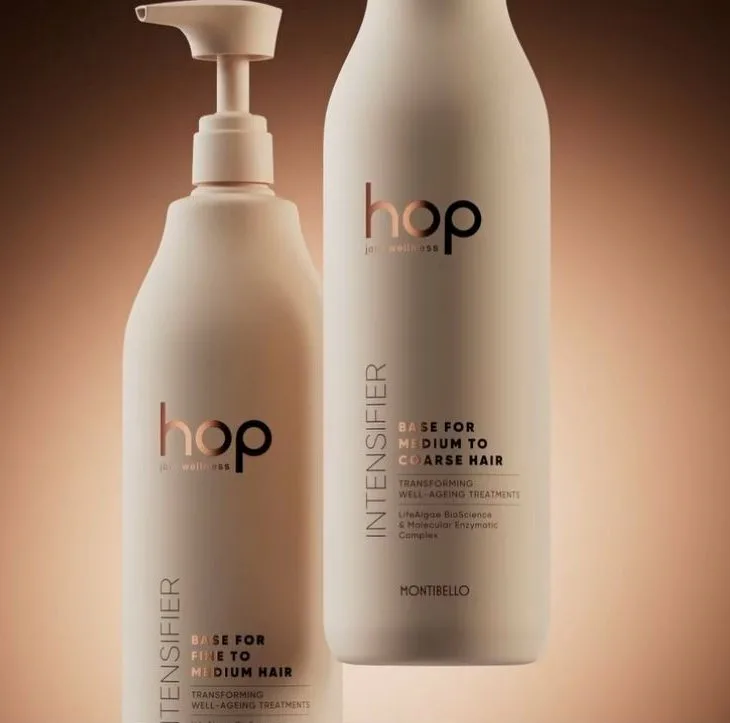 Base intensificadora HOP para cabello medio a grueso 2